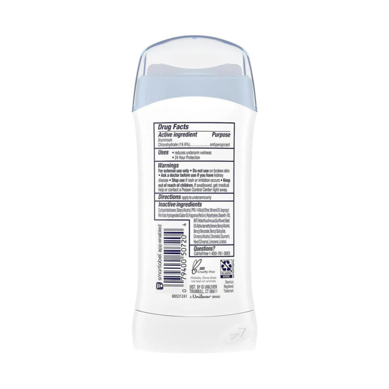 Dove Stick American Powdered 74gm - Image 2