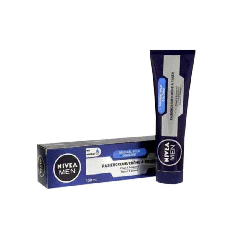 Nivea Shaving Cream Mild Men 100ml‏ - Image 2