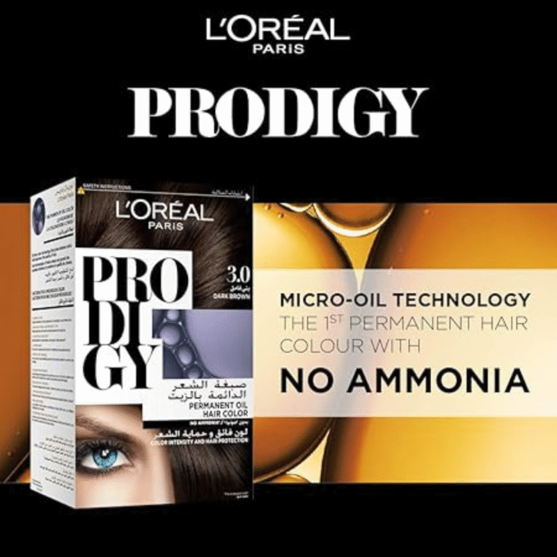 L'Oreal Prodigy hair dye No. 3.0 - Image 2
