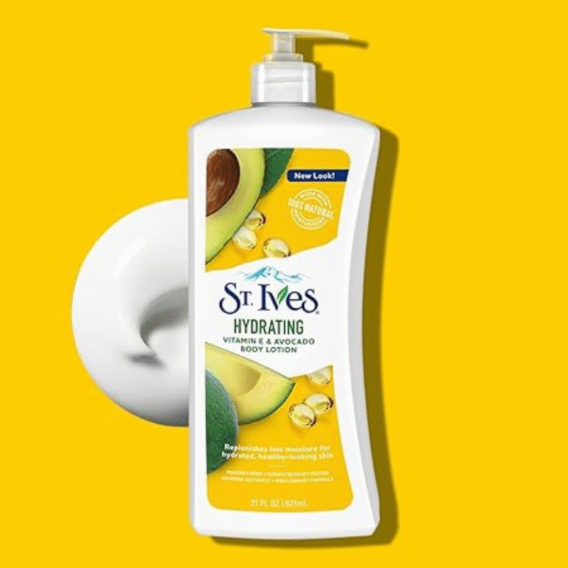 St Ives Hydrating Body Lotion Vitamin E 621ml 21oz - Image 3