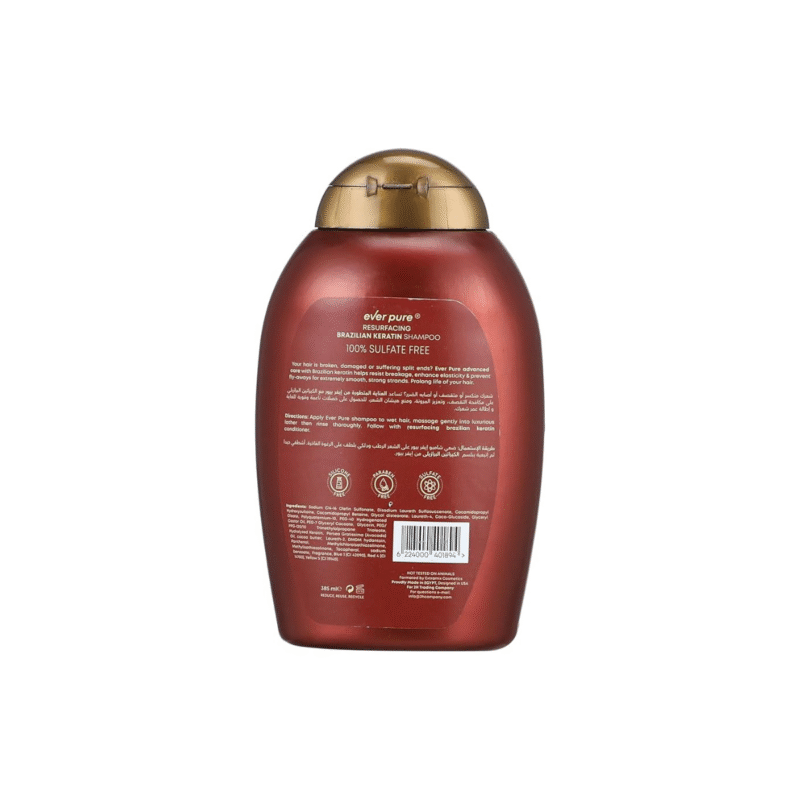 Ever Pure Brazilian Keratin Natural Conditioner 385ml - Image 3