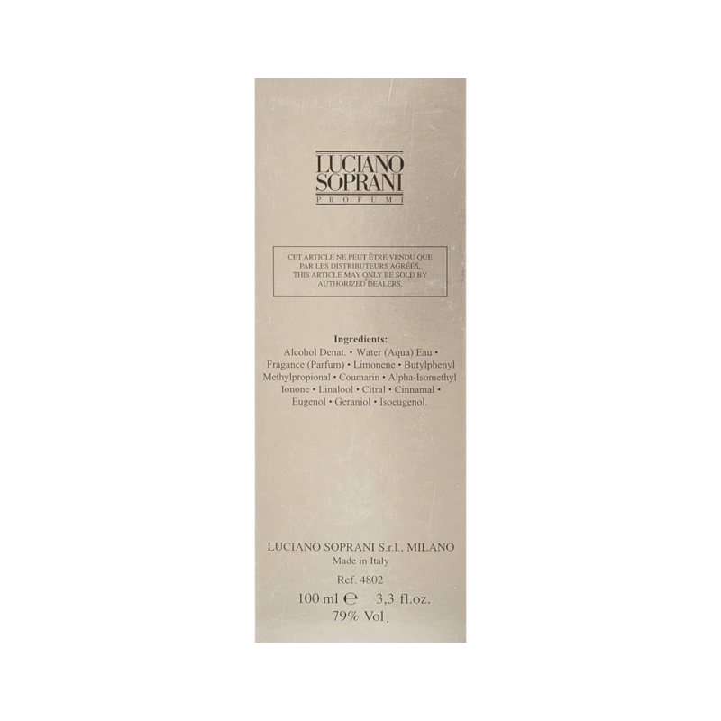 Luciano Soprani D Homme EDT100 ML - Image 3