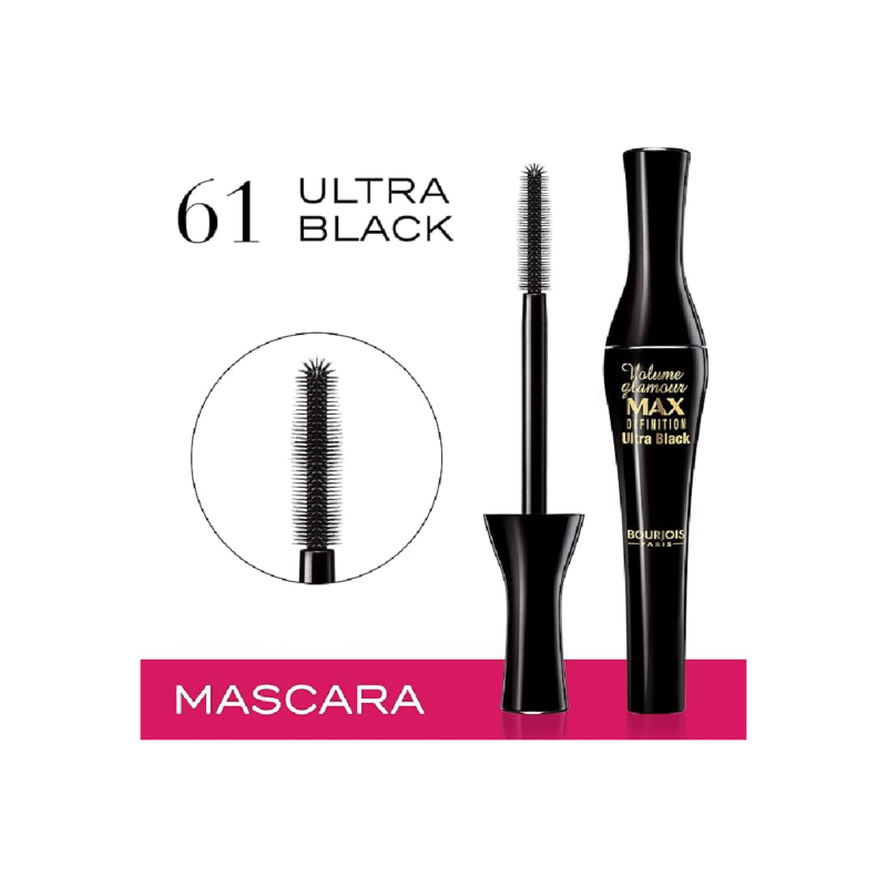 Bourjois Volume Glamour Max Definition Mascara - 61 Ultra Black 10 ml - Image 2