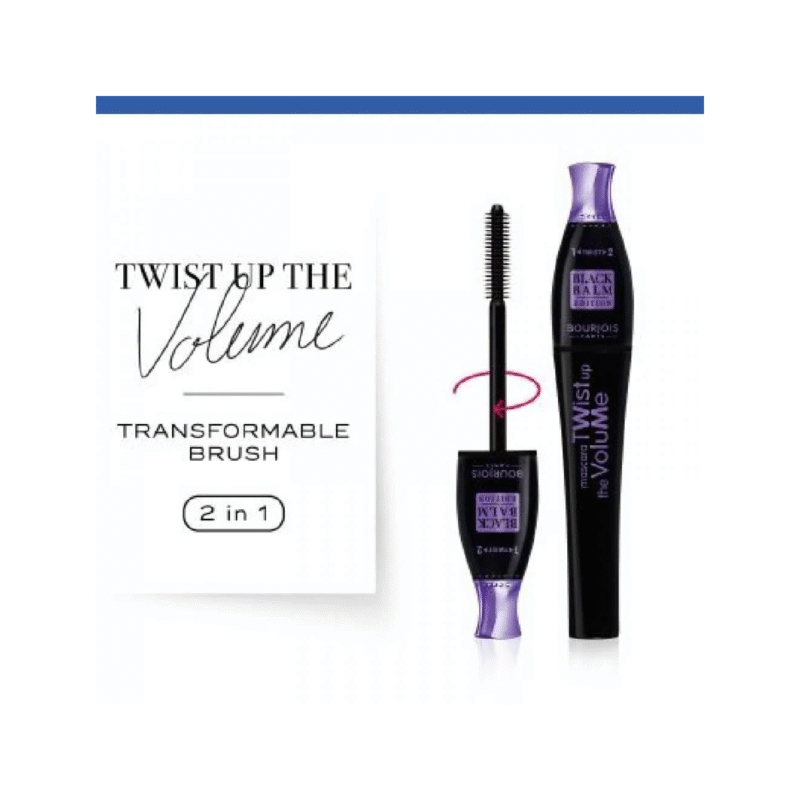 Bourjois Twist Up The Volume Mascara – Black Balm 8 ml - Image 2