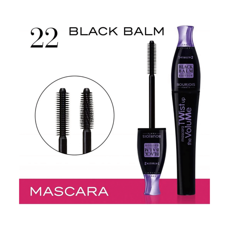Bourjois Twist Up The Volume Mascara – Black Balm 8 ml - Image 3