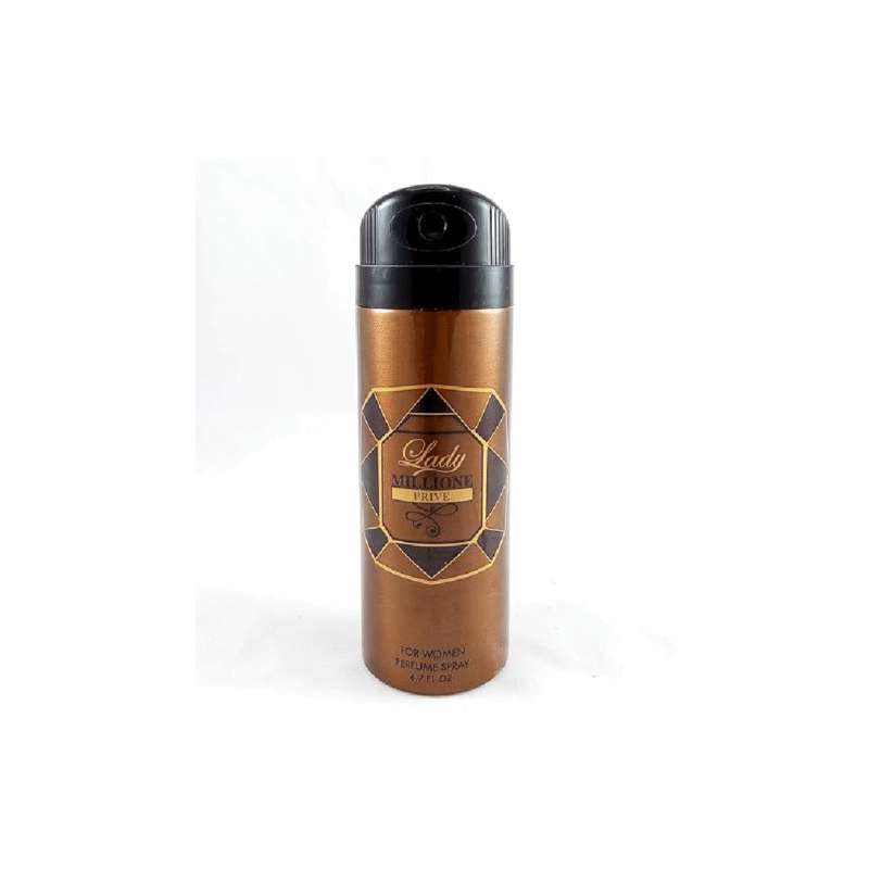 Lady millione prive women body spray - 200 ml