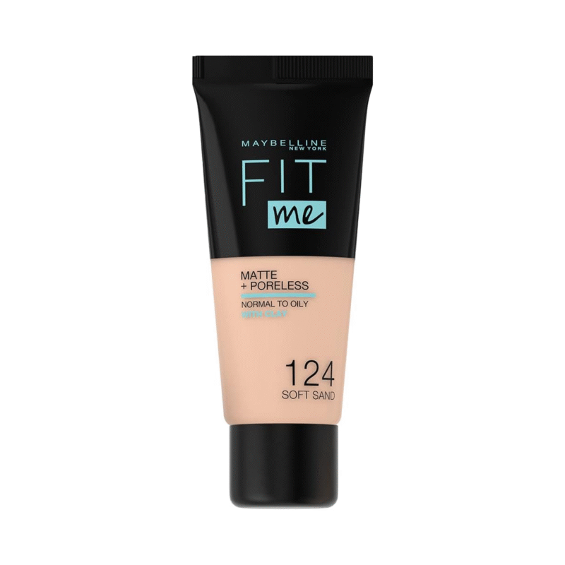 Maybelline New York Fit Me Matte – 124 SOFT SAND