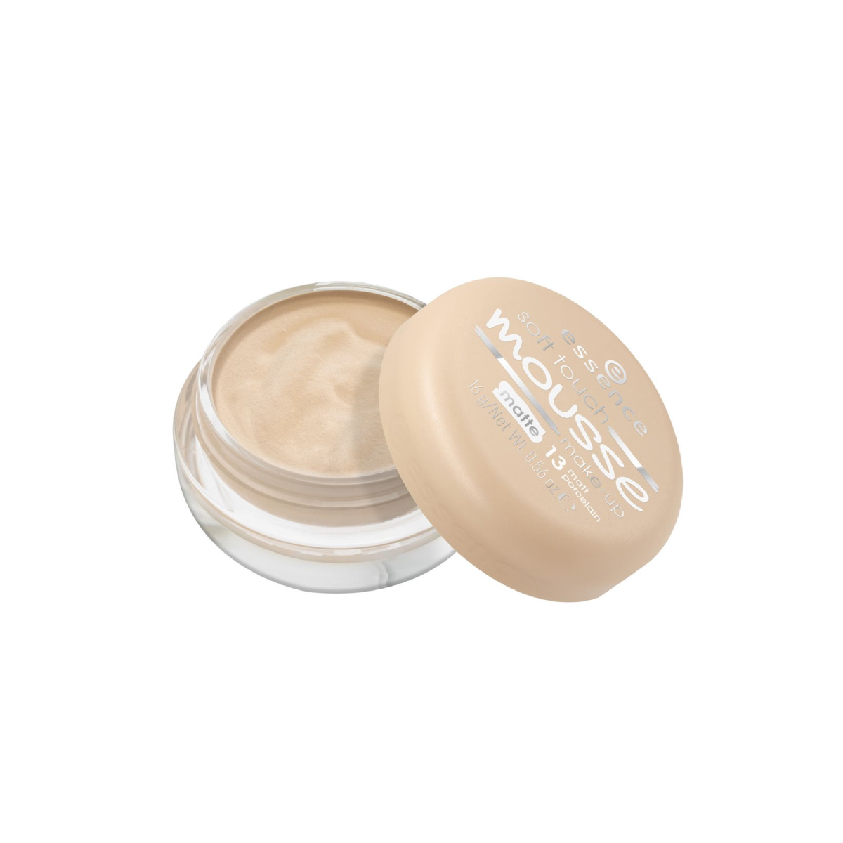Essence soft touch mousse make-up 13 matt porcelain 16g - Image 2