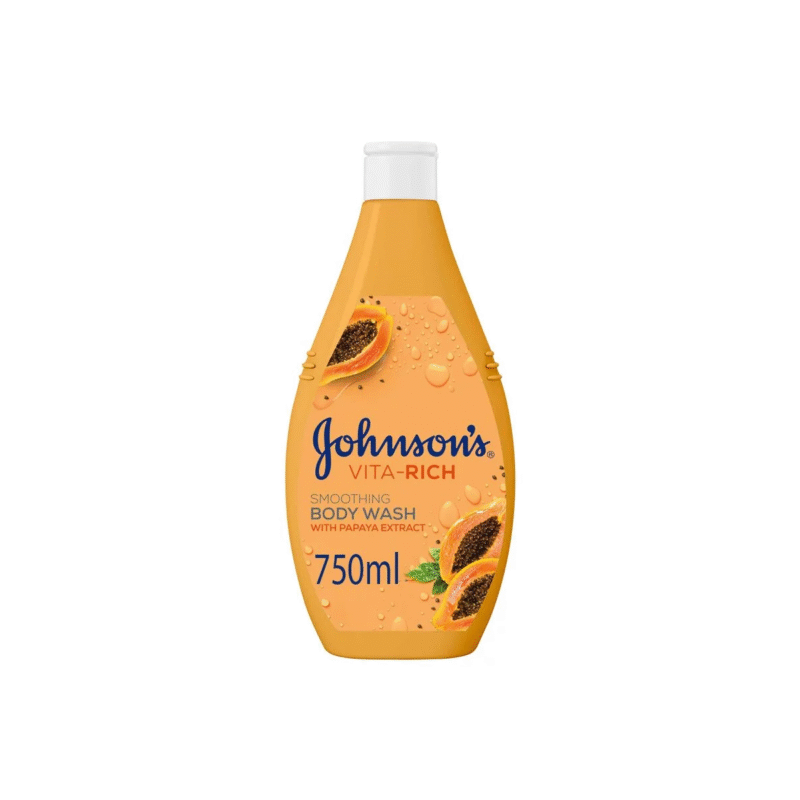 Johnson's Vita-rich Velvety Bath Foam with Papaya Extract 750 ml