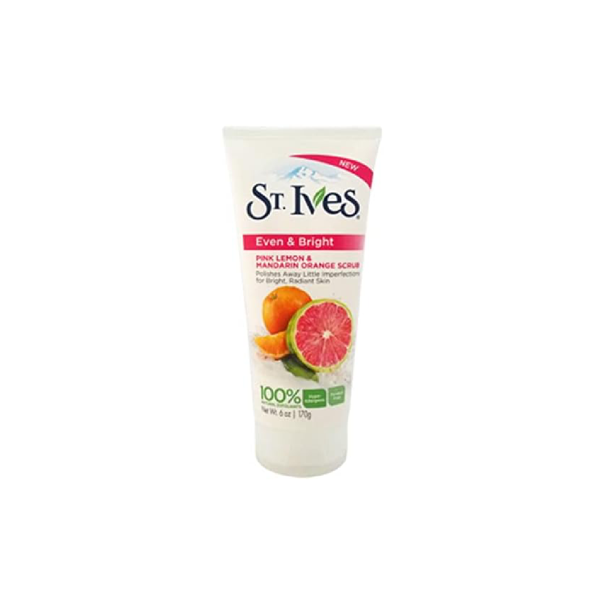 St. Ives Even and Bright Pink Lemon and Mandarin Orange Face Scrub 170 g