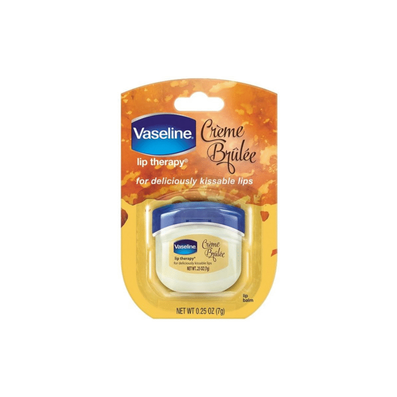 Vaseline Lip Therapy Lip Balm, Creme Brulee 7 g
