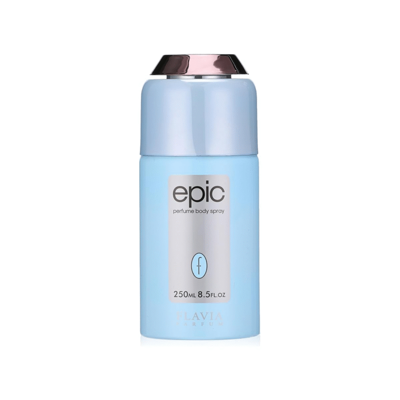 Flaviz epic perfume body spray 7 blue for unisex, 250 ml