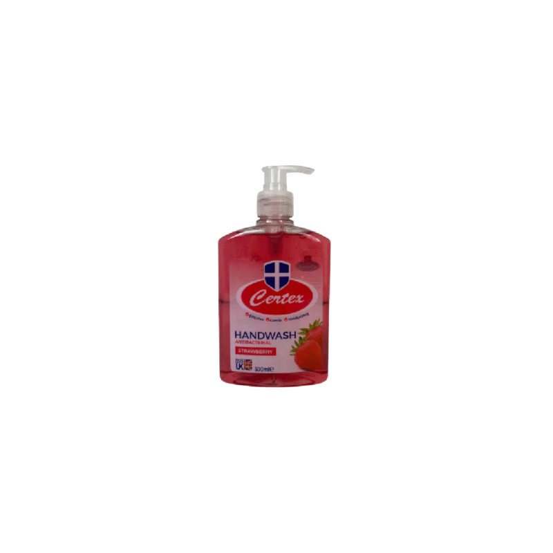Certex Strawberry Antibacterial Handwash 500ml
