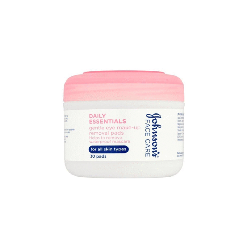 Johnson's Daily Essentials Gentle Eye Make-up Removal 30 pads
