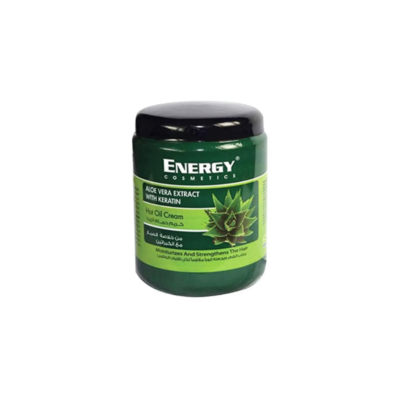 ENERGY COSMETICS Hot Oil Cream Aloe Vera Extract Oil Cream With Keratin 500ml