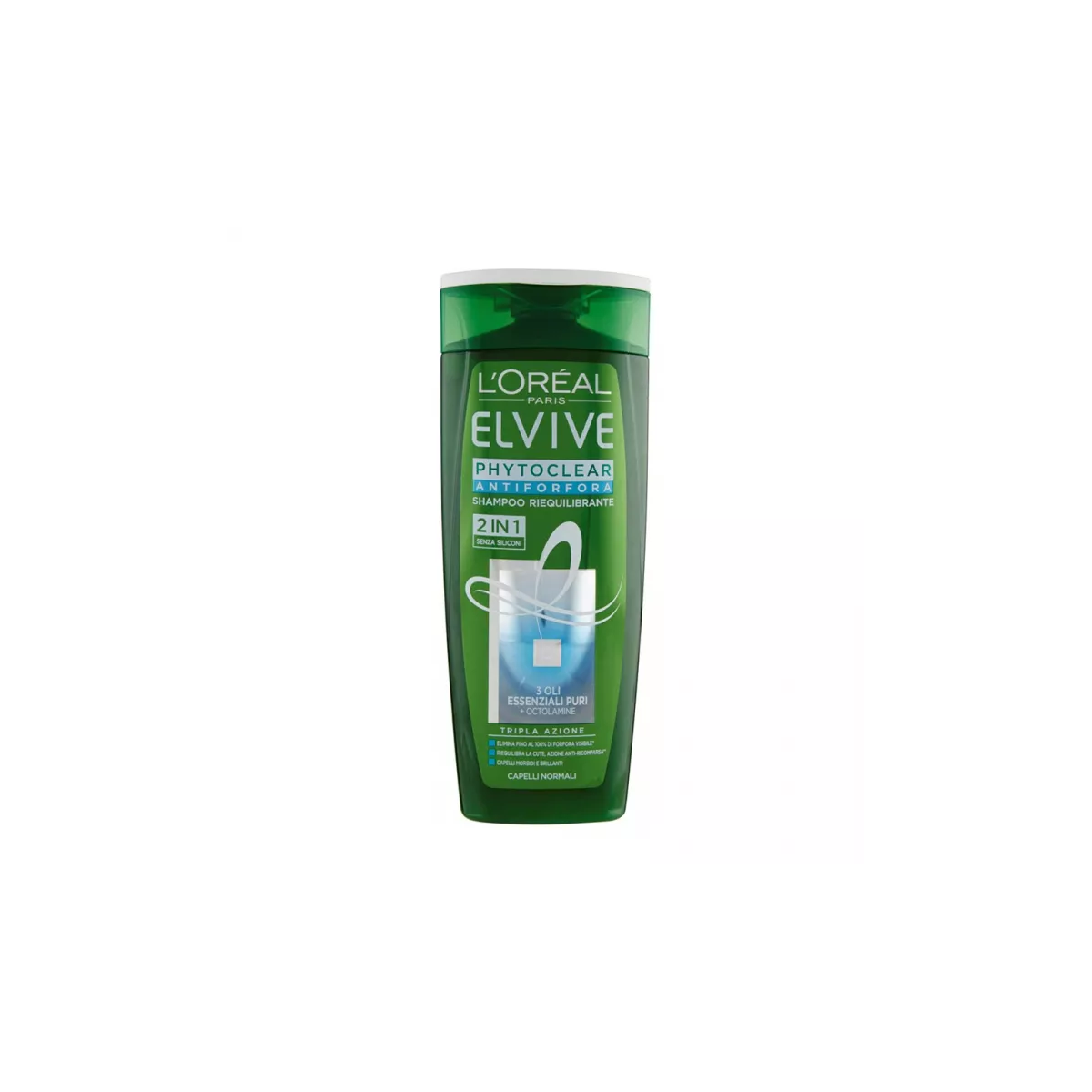 L'Oreal Elvive Phytoclear Rebalancing Anti Forfora 2in1 Shampoo 300ml