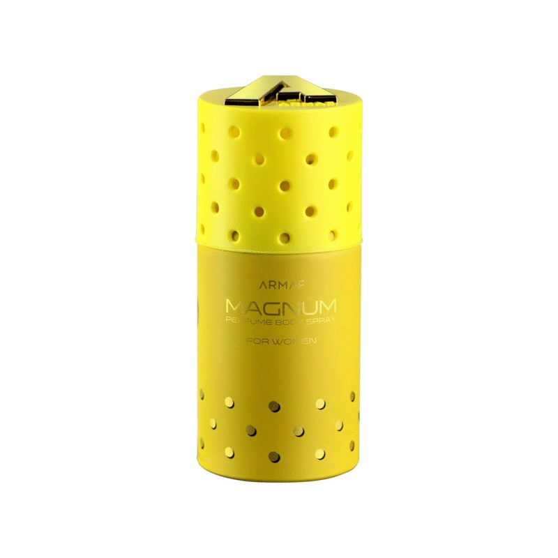 Armaf Magnum A11 Perfume Body Spray For Women, Yellow - 250 ml