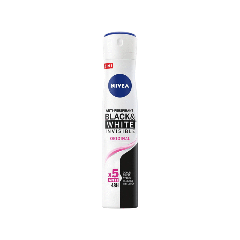 Nivea Invisible Black & White Deodorant Spray for Women 150ml