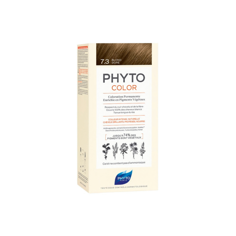 Phyto color Permanent Color 7.3 Golden Blonde