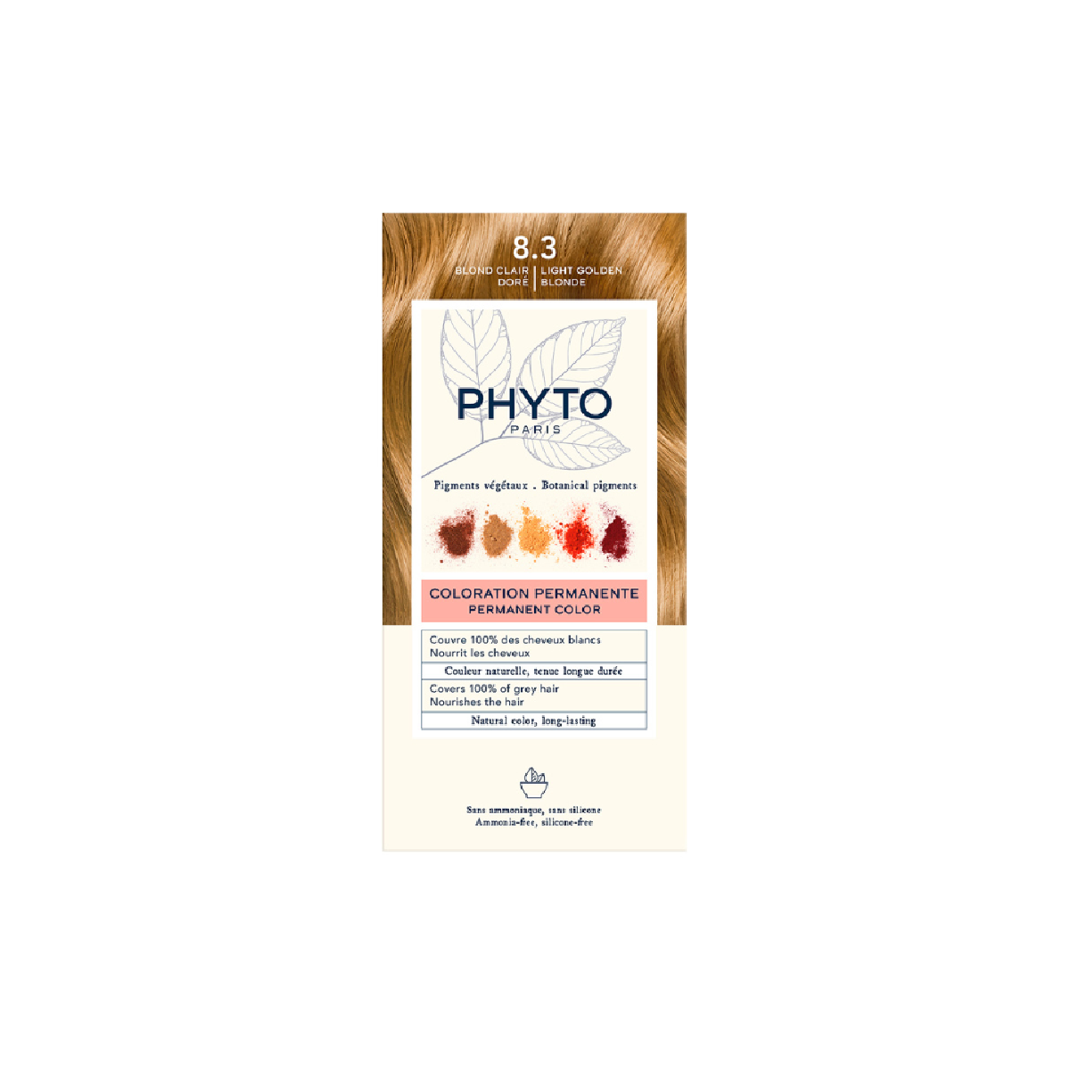 Phyto Color 8.3 Light Golden Blonde