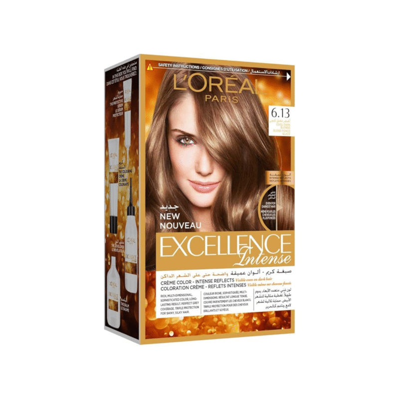 L'Oreal Paris Excellence Intense Cool Dark Blond 6.13 Hair color