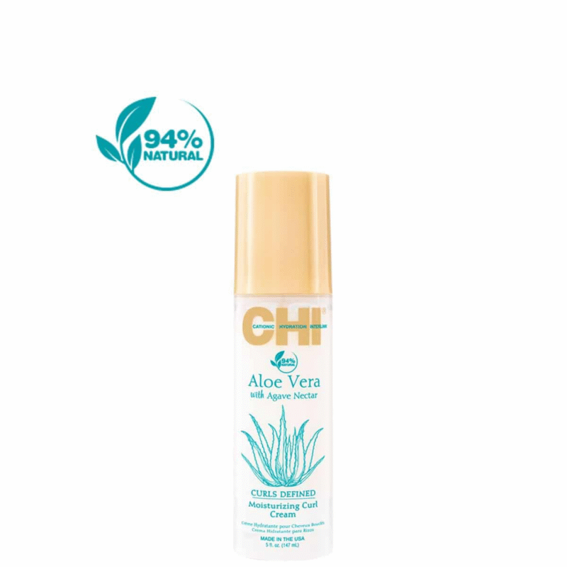 CHI Aloe Vera with Agave Nectar Curls Defined Moisturizing Curl Cream 147ml