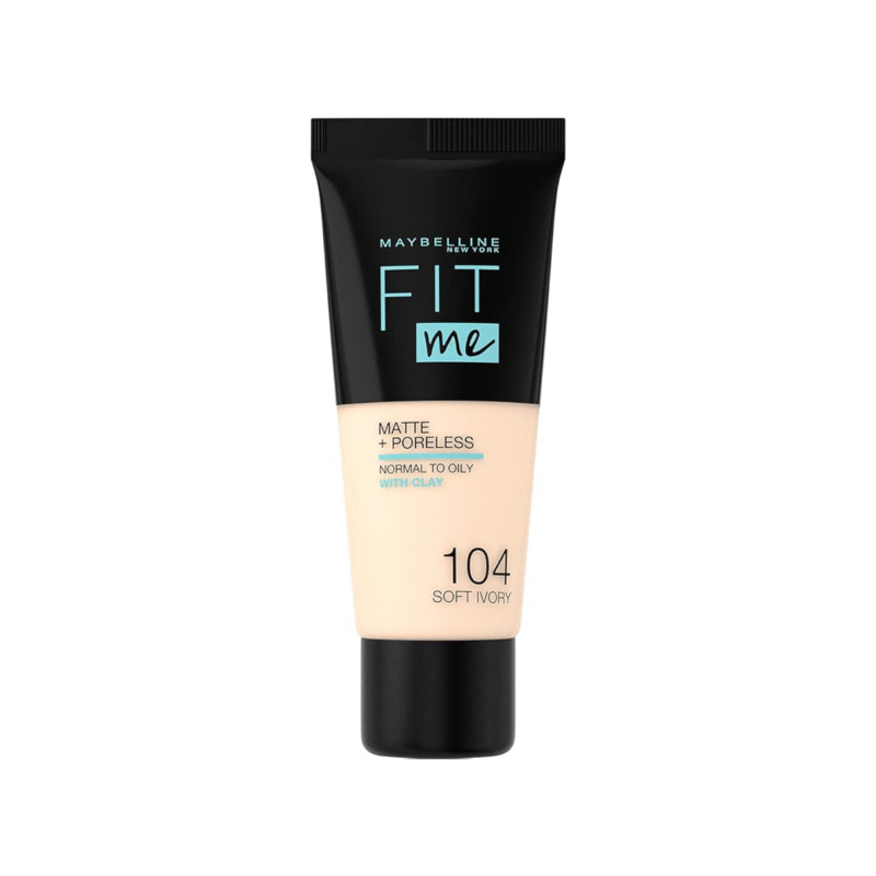 Maybelline New York Fit Me Matte + Poreless – 104 soft Ivory