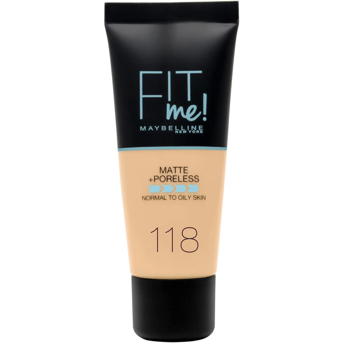 Maybelline Fit Me Foundation Tube (118) Nude