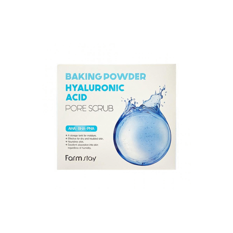 FARM STAY Baking Powder Collagen Pore Hyaluronic Acid Pore Scrub