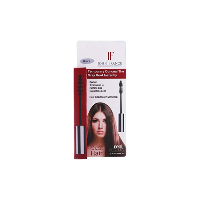 John France Grey Hair Roots Concealer Mascara, 7 gm - Black
