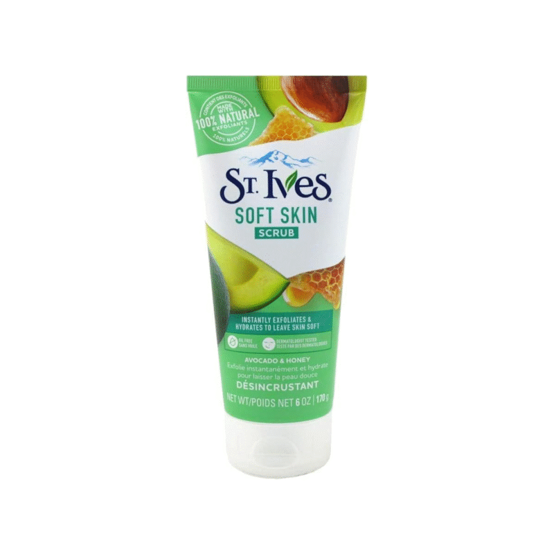 St. Ives Avocado And Honey Scrub Facial Cleanser - 170g