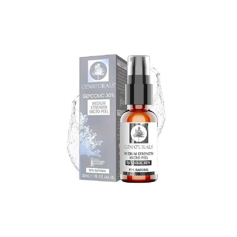 OZNaturals 30% AHA Glycolic Acid Facial Peel