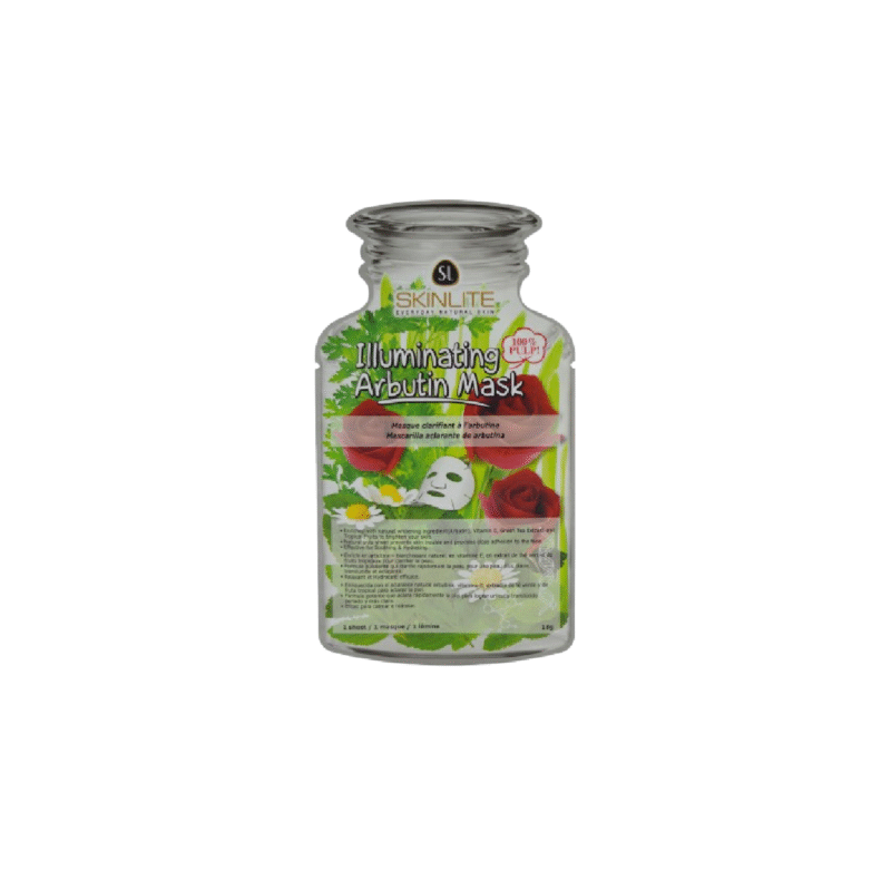 Skinlite illuminating arbutin mask 1 sheet
