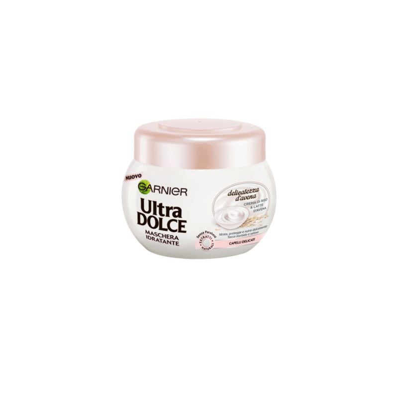Garnier Ultra Dolce Oat Lightness Mask for Delicate Hair, 300 ml