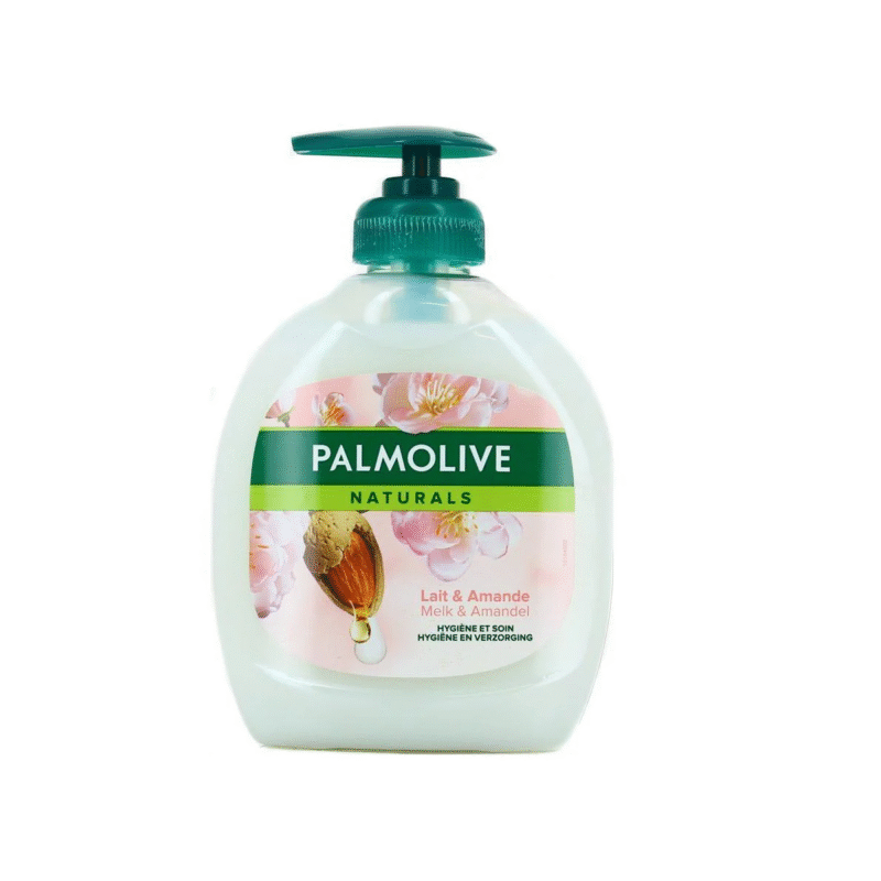 Palmolive Naturals Milk & Almond liquid soap with dispenser 300 ml
