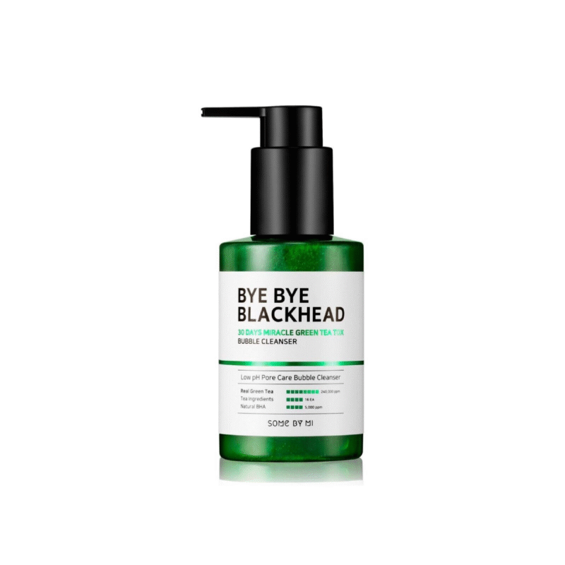 SOME BY MI Bye Bye Blackhead 30 Days Miracle Green Tea Tox Bubble Cleanser