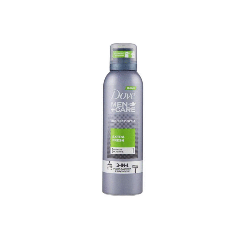 Dove Shower Mousse Men - Care Extra Fresh 200 ml