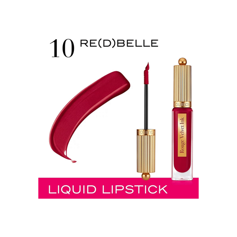 Bourjois Rouge Velvet Ink Liquid Lipstick 10: Red Belle