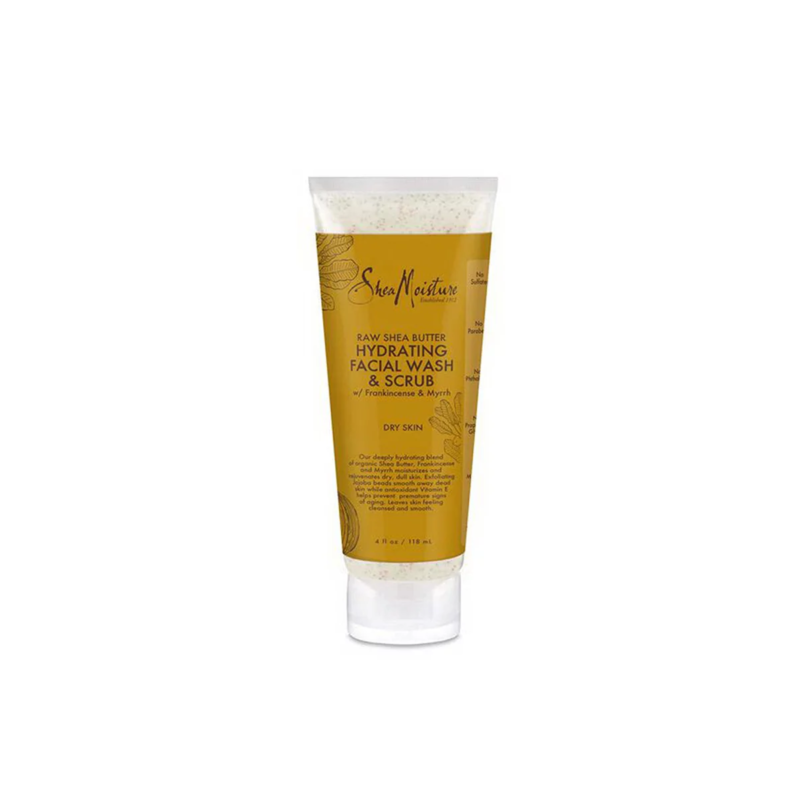 Shea Moisture Raw Shea Butter Facial Wash & Scrub 118g