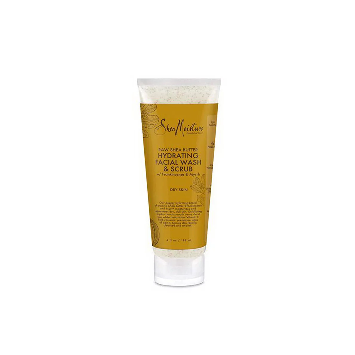 Shea Moisture Raw Shea Butter Facial Wash & Scrub 118g
