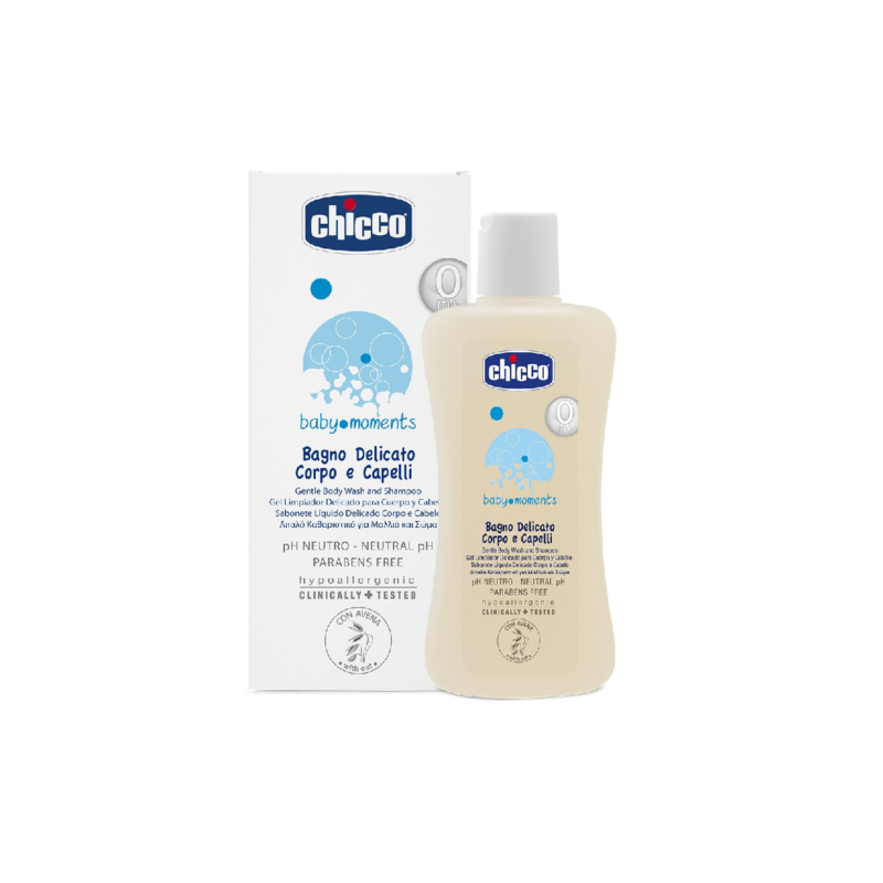 Chicco Baby Moments Bath Gel Cleansing Gel 500 ml