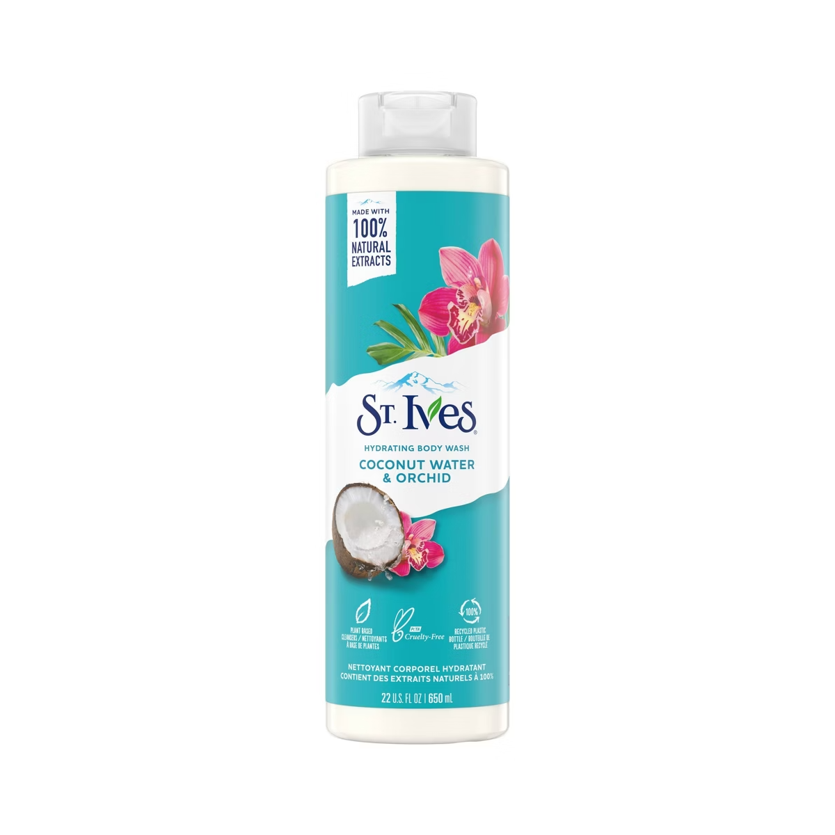 St. Ives Coconut Water & Orchid Hydrating Body Wash 650 ml