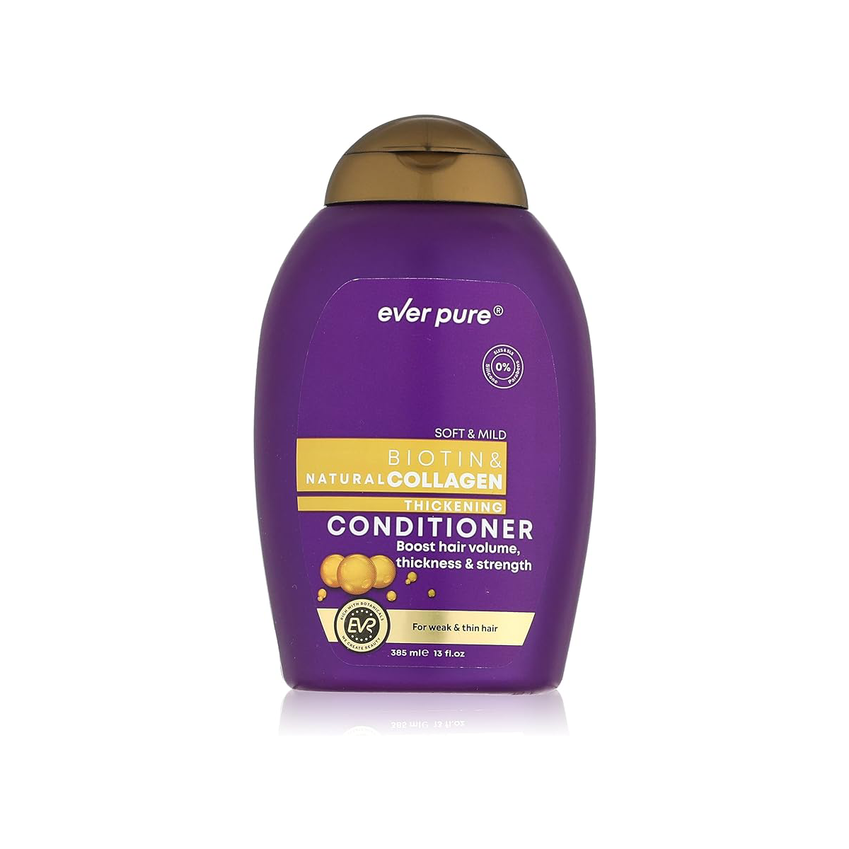 Ever pure biotin and collagen conditioner 385 ml