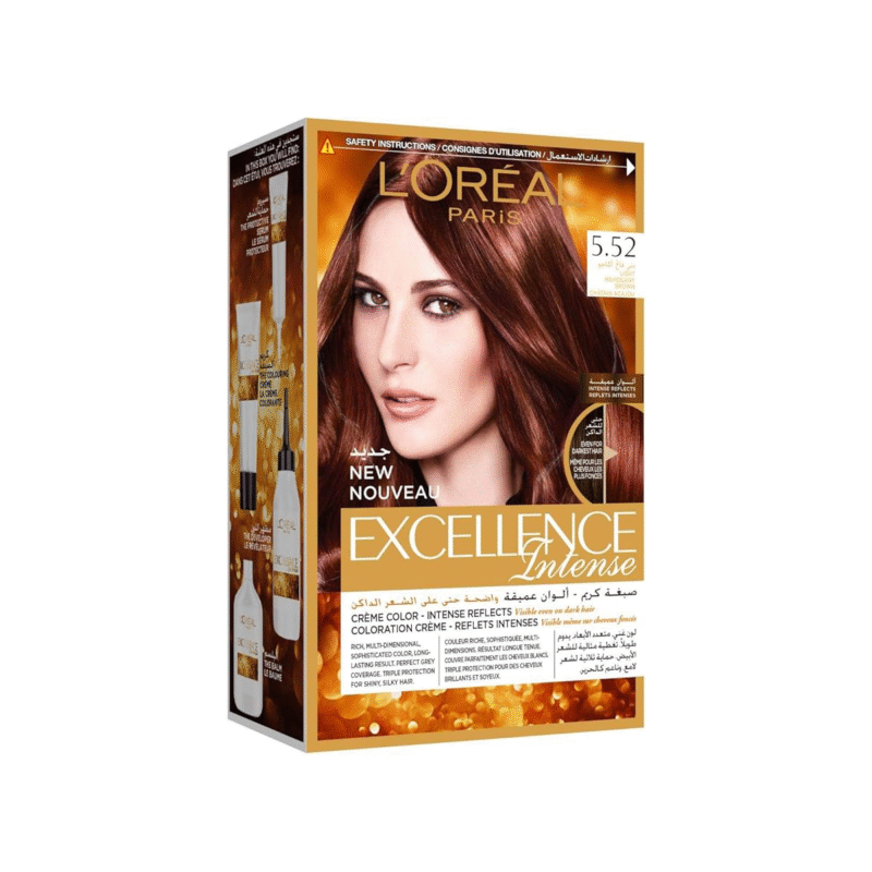 L'Oreal Paris Excellence Intense Light Mahogany Brown 5.52 Haircolor