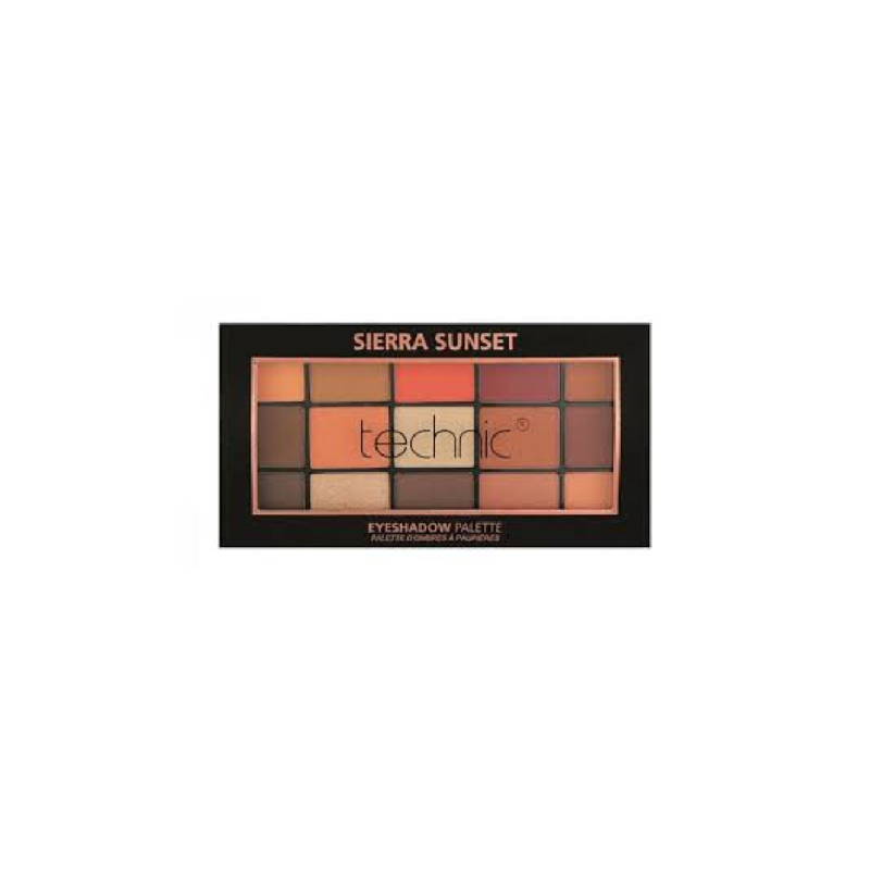 Technic 15 Colours Eyeshadow Palette - Sierra Sunset