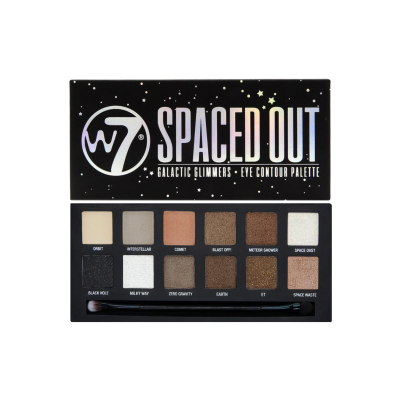 W7 Spaced Out Galactic Glimmers Eye Contour Palette