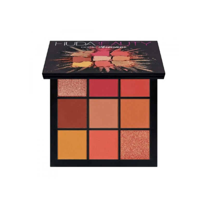 Huda Beauty Obsessions Eyeshadow Palette Coral