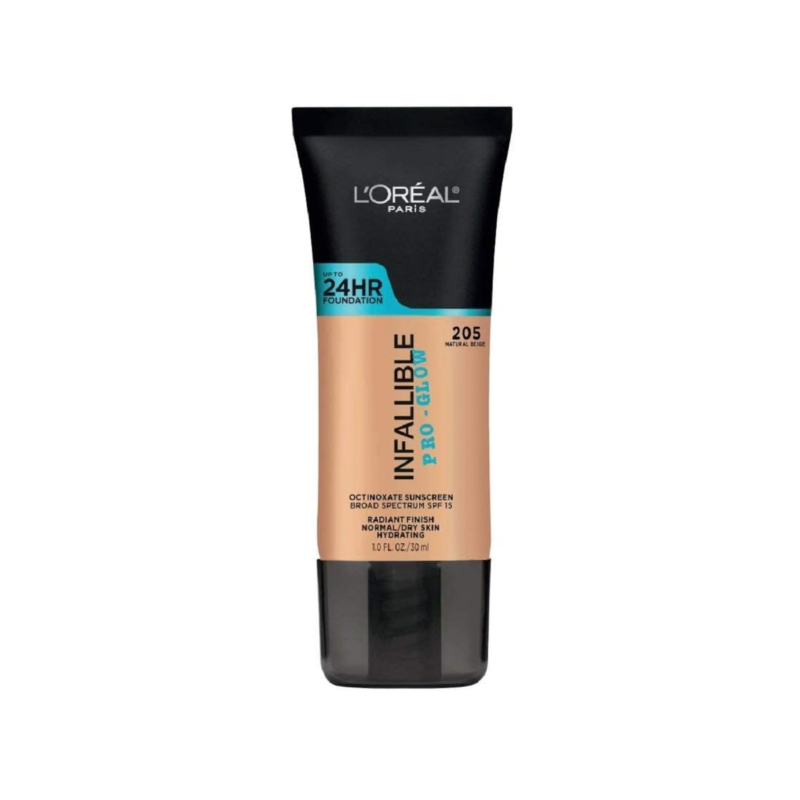 L'Oréal Paris Infallible Pro-Glow Foundation for Dry Skin 205