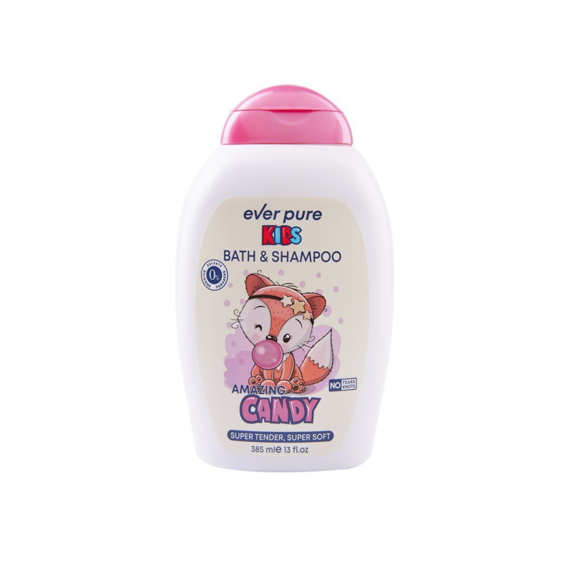 Ever Pure Kids Bath & Shampoo Candy 385 ml