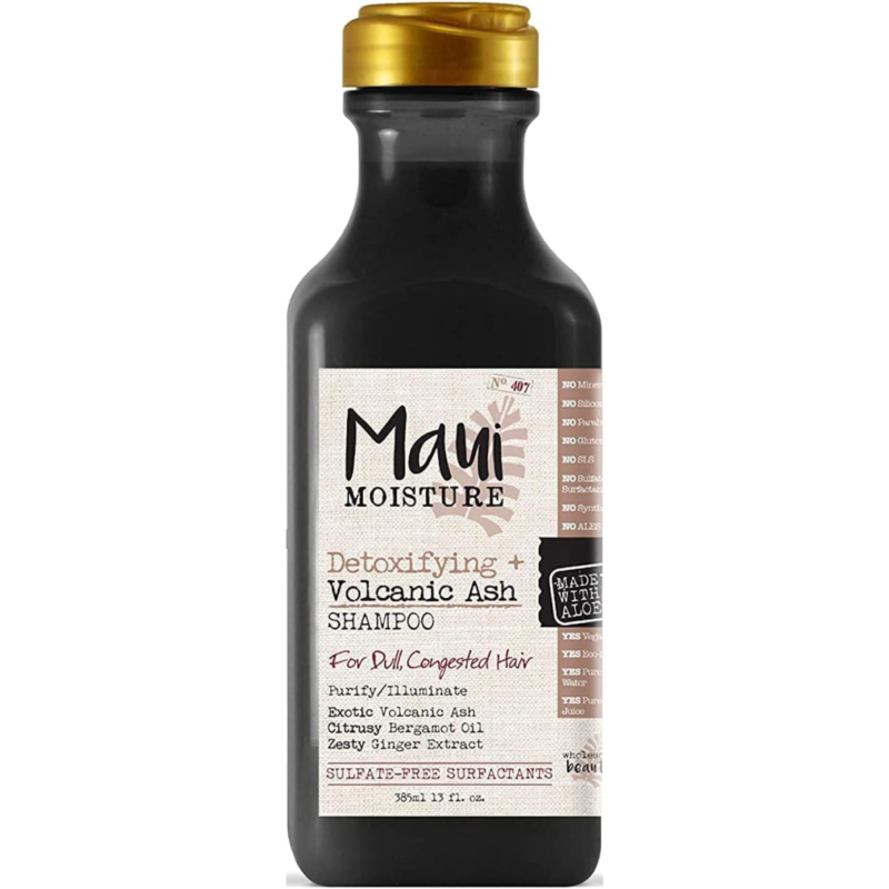 Maui Moisture Detoxifying + Volcanic Ash Shampoo 13 oz